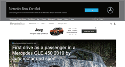 Desktop Screenshot of mercedesblog.com